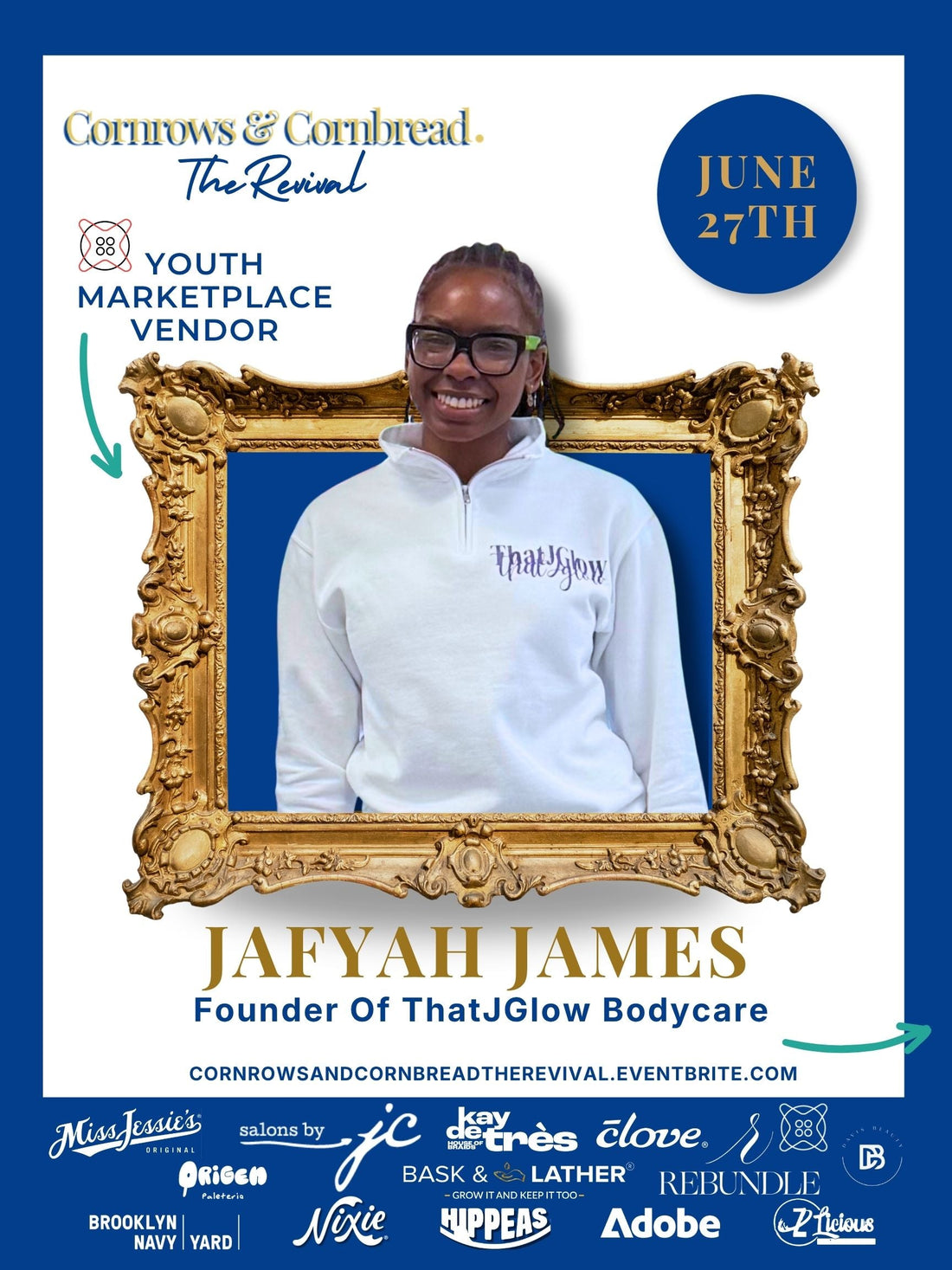Join Us For Cornrows & Cornbread