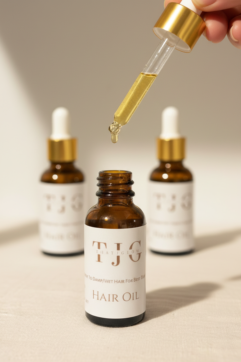 Hair Oil - Bright Dropper Shot
